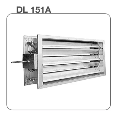 DL151A Volume Control Damper – Pitch 150