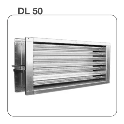 DL50 Volume Control Damper – Pitch 50