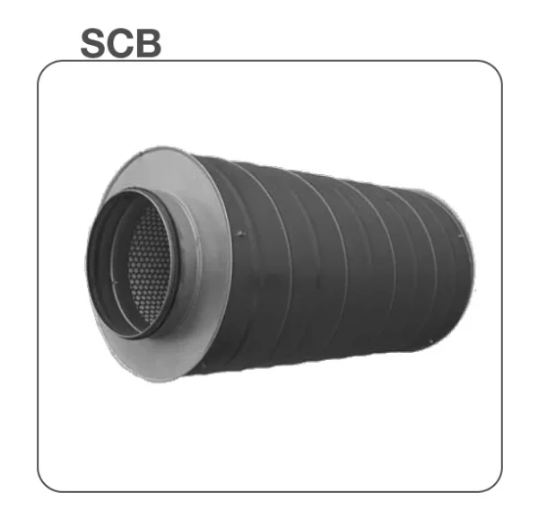 circular-sound-attenuator, circular-sound-silencer