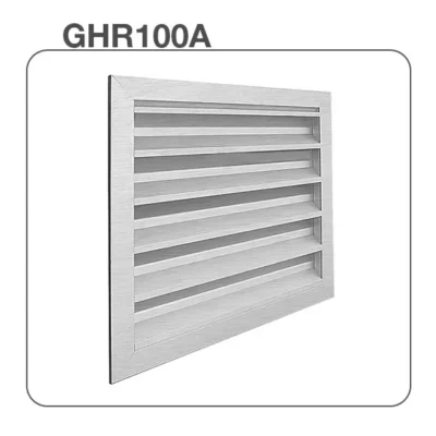 GHR100A Aluminium Return Grille – Pitch 100