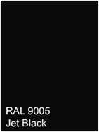 RAL 9005 grill colour